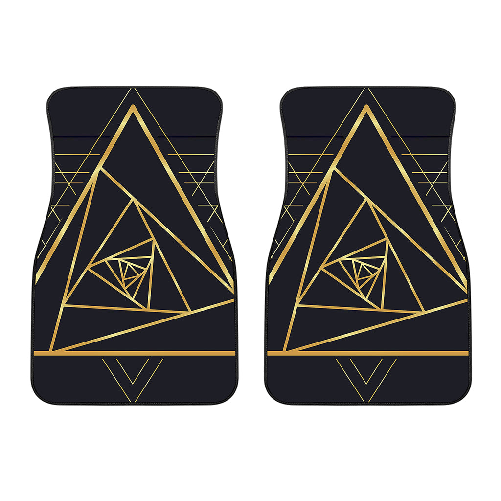 Rose Pyramid Print Front Car Floor Mats