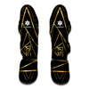 Rose Pyramid Print Muay Thai Shin Guard