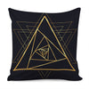 Rose Pyramid Print Pillow Cover