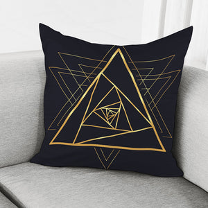 Rose Pyramid Print Pillow Cover