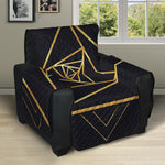 Rose Pyramid Print Recliner Protector