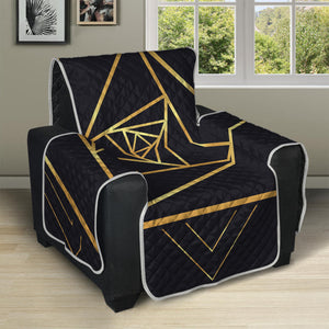 Rose Pyramid Print Recliner Protector