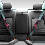 Roses Floral Flower Pattern Print Car Seat Belt Covers