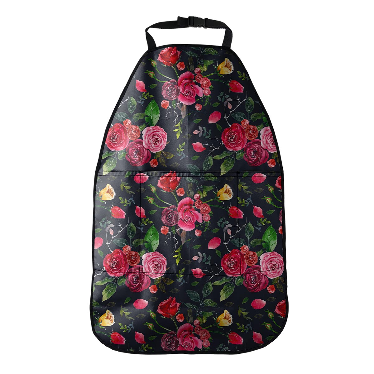 Roses Floral Flower Pattern Print Car Seat Organizers