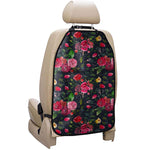 Roses Floral Flower Pattern Print Car Seat Organizers