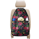 Roses Floral Flower Pattern Print Car Seat Organizers