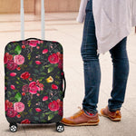 Roses Floral Flower Pattern Print Luggage Cover GearFrost
