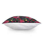 Roses Floral Flower Pattern Print Pillow Cover