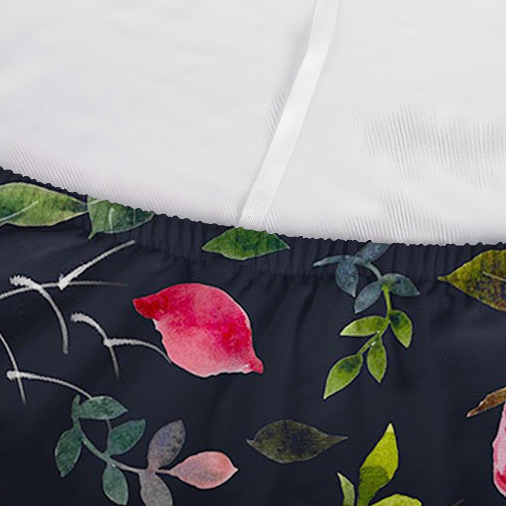 Roses Floral Flower Pattern Print Sofa Cover