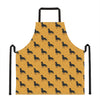 Rottweiler Dog Pattern Print Apron