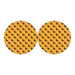 Rottweiler Dog Pattern Print Car Coasters