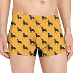 Rottweiler Dog Pattern Print Men's Boxer Briefs