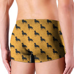 Rottweiler Dog Pattern Print Men's Boxer Briefs