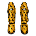 Rottweiler Dog Pattern Print Muay Thai Shin Guards