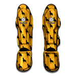 Rottweiler Dog Pattern Print Muay Thai Shin Guard