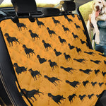 Rottweiler Dog Pattern Print Pet Car Back Seat Cover
