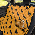 Rottweiler Dog Pattern Print Pet Car Back Seat Cover