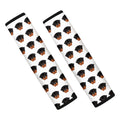 Rottweiler Face Pattern Print Car Seat Belt Covers