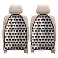 Rottweiler Face Pattern Print Car Seat Organizers