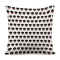 Rottweiler Face Pattern Print Pillow Cover