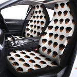 Rottweiler Face Pattern Print Universal Fit Car Seat Covers