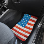 Rough USA Flag Print Front and Back Car Floor Mats