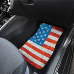 Rough USA Flag Print Front Car Floor Mats