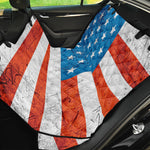 Rough USA Flag Print Pet Car Back Seat Cover
