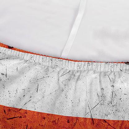 Rough USA Flag Print Sofa Cover