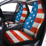 Rough USA Flag Print Universal Fit Car Seat Covers