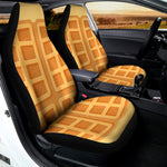 Round Waffle Print Universal Fit Car Seat Covers
