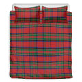 Royal Stewart Tartan Pattern Print Duvet Cover Bedding Set