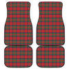 Royal Stewart Tartan Pattern Print Front and Back Car Floor Mats