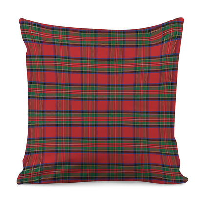 Royal Stewart Tartan Pattern Print Pillow Cover