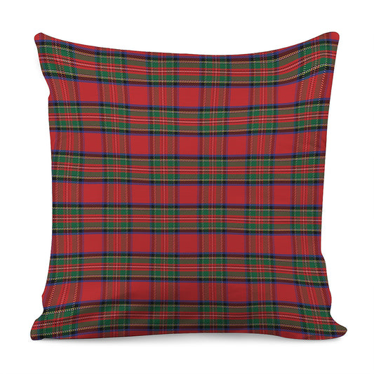 Royal Stewart Tartan Pattern Print Pillow Cover