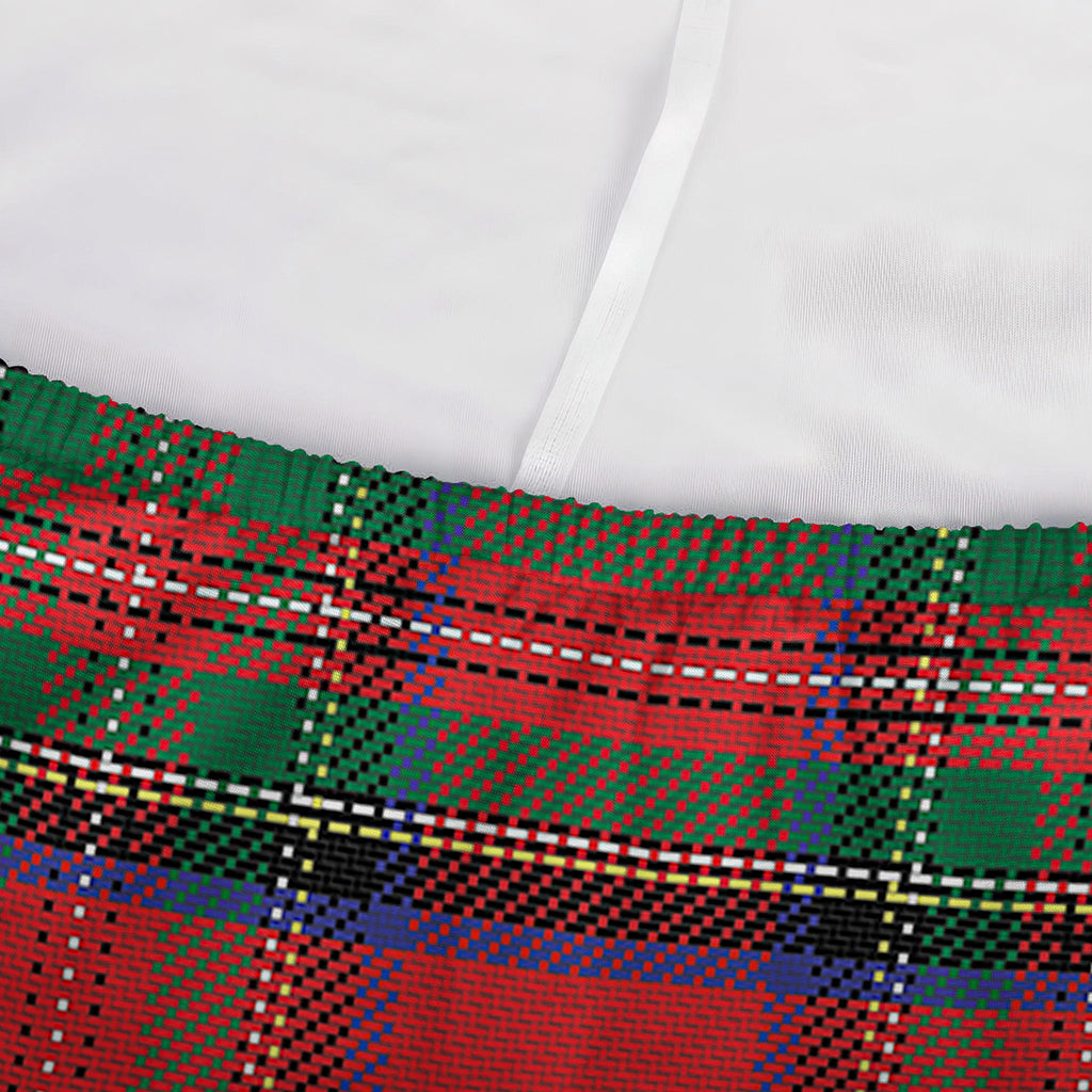 Royal Stewart Tartan Pattern Print Sofa Cover