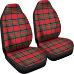 Royal Stewart Tartan Pattern Print Universal Fit Car Seat Covers