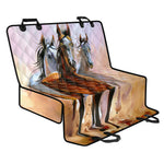 Running Horses Painting Print Pet Car Back Seat Cover