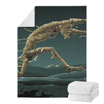 Running Mummy Print Blanket
