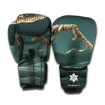 Running Mummy Print Boxing Gloves