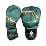 Running Mummy Print Boxing Gloves