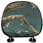 Running Mummy Print Car Headrest Covers