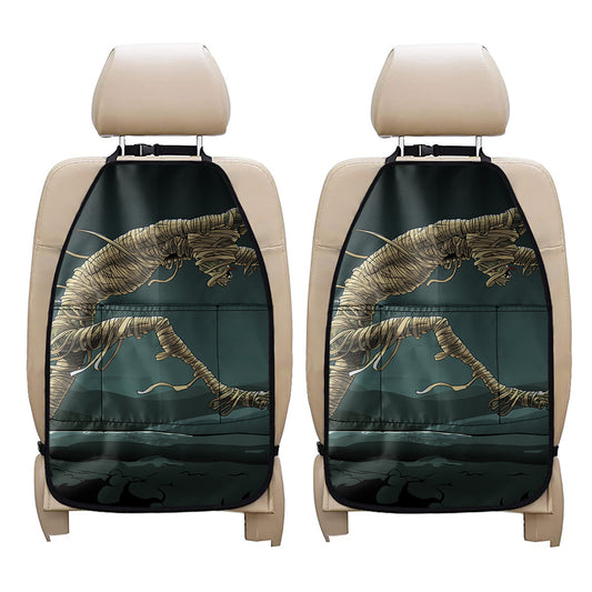 Running Mummy Print Car Seat Organizers