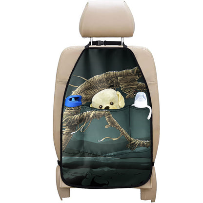 Running Mummy Print Car Seat Organizers