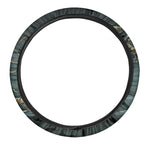 Running Mummy Print Car Steering Wheel Cover