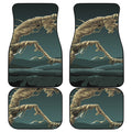 Running Mummy Print Front and Back Car Floor Mats