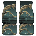 Running Mummy Print Front and Back Car Floor Mats