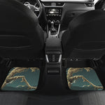 Running Mummy Print Front and Back Car Floor Mats