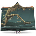 Running Mummy Print Hooded Blanket