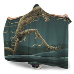 Running Mummy Print Hooded Blanket